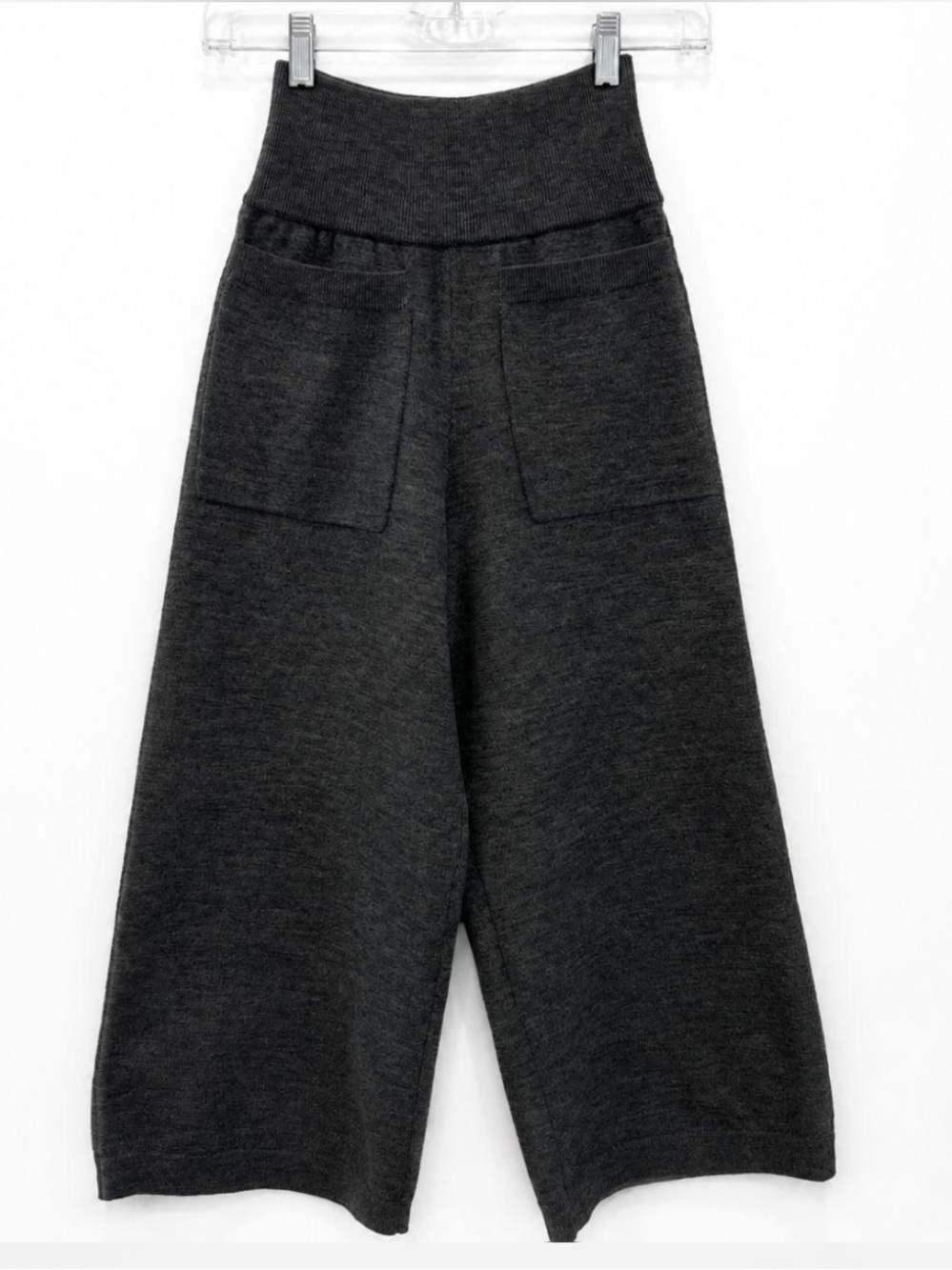 Wilfred Knit Wide Leg Cropped Capri Crop Pants Culottes Lounge bottoms xs